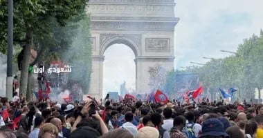 أجواء حماسية في الشانزليزيه