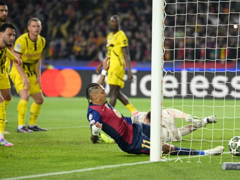 هدافي برشلونة ودورتموند