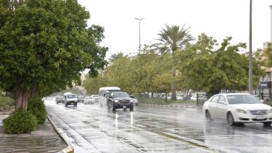 توقعات بهطول أمطار متوسطة إلى غزيرة في الرياض