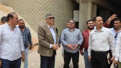 محافظ الجيزة يتفقد أعمال تطوير المنطقة المحيطة بالمتحف المصري الكبير