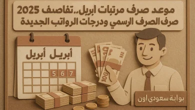 موعد صرف مرتبات ابريل 2025