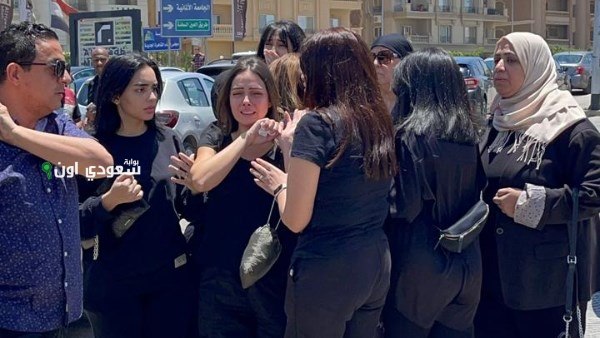 تشييع جنازة جدة وئام مجدى