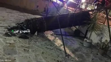 منطقة شمال الأردن حادثة مؤسفة عندما سقط جسم ثقيل على أحد المنازل