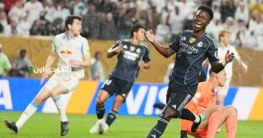 ريال مدريد يتفوق على سالزبورج في الشوط الثاني