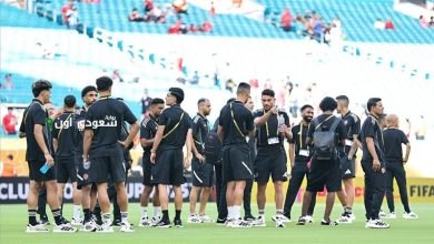 الأهلي يصل ملعب "هارد روك