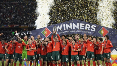 البرتغال تتوج بطلاً لدوري الأمم الأوروبية