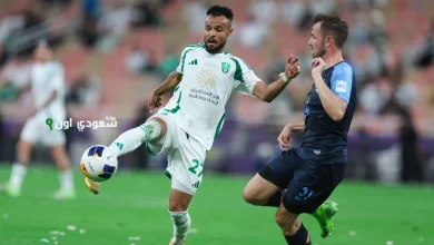 اللاعب السعودي علي مجرشي