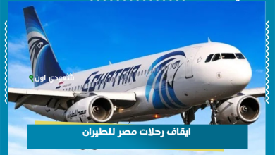 ايقاف رحلات مصر للطيران