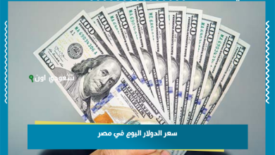 سعر الدولار اليوم في مصر