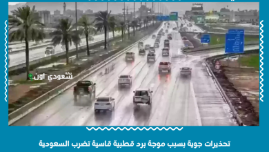تحذيرات جوية بسبب موجة برد قطبية قاسية تضرب السعودية