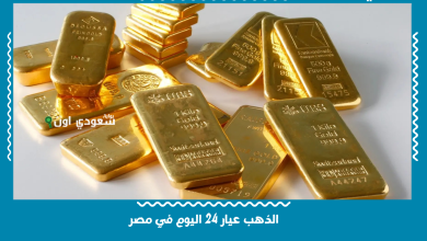 الذهب عيار 24 اليوم في مصر