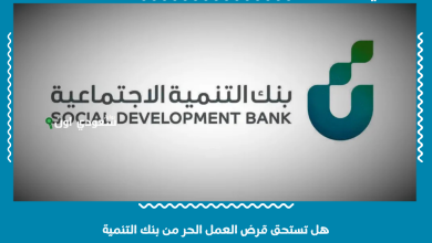 هل تستحق قرض العمل الحر من بنك التنمية