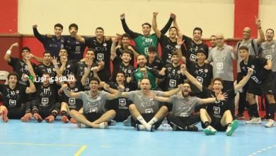 مباراة ناشئي كرة اليد