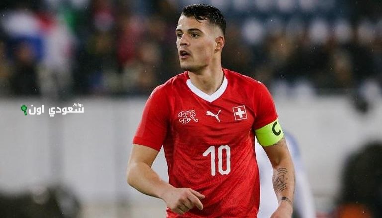 اللاعب السويسري جرانيت تشاكا