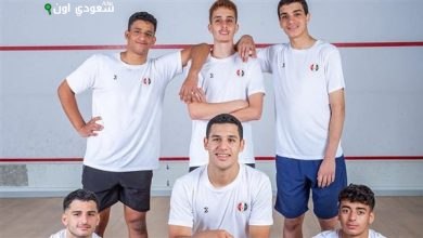 رباعي مصري يتأهل إلى نهائي بطولة العالم للاسكواش للناشئين المقامة في مصر