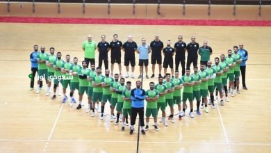معسكر داخلي لفريق كرة اليد الأول في مقر النادي بالدمام