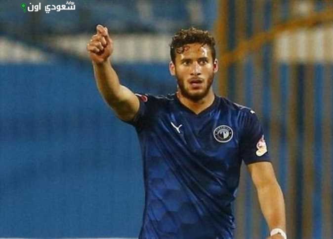 لاعب بيراميدز رمضان صبحي