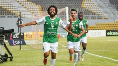 عبده يحيى مهاجم فريق غزل المحلة