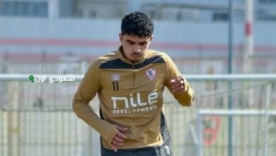 اللاعب التونسي أحمد الجفالي جناح الزمالك