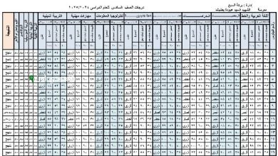نتائج السادس الابتدائي 2025 في العراق