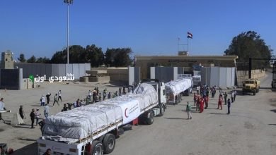 الحكومة السورية تُرسل 40 شاحنة لإيصال المساعدات الإنسانية إلى محافظة السويداء