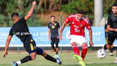 الأهلي يلتقي بفريق البنزرتي