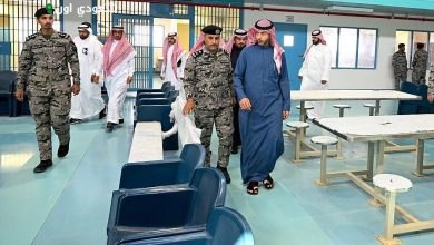 سعود بن نهار يستقبل مدير إصلاحية الطائف الجديد في أول زيارة رسمية له
