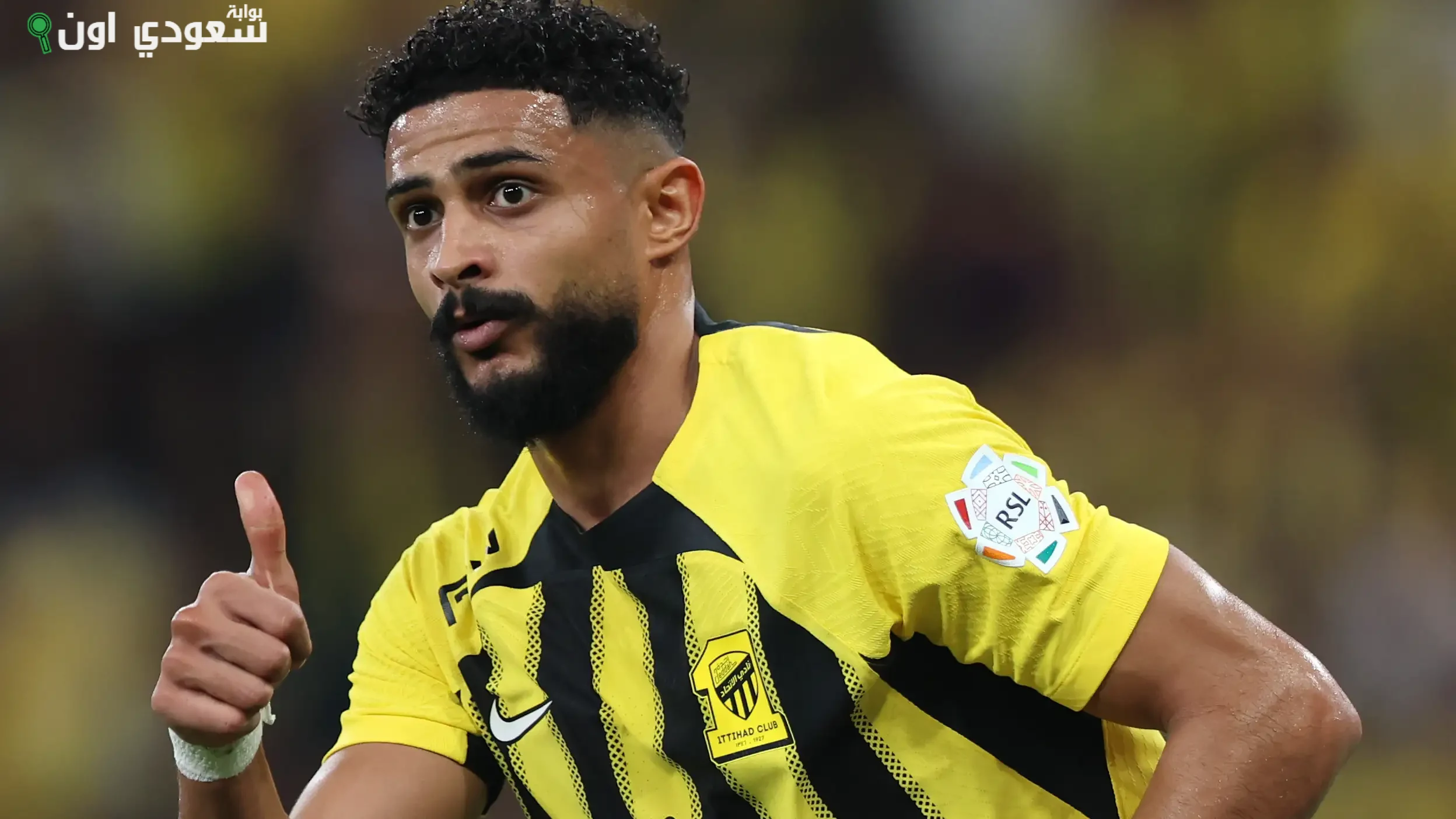عبدالإله العمري، المدافع المعار من نادي النصر