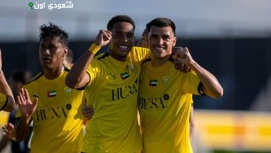 الخليج يتعرض للهزيمة أمام الوصل في أولى تجاربه التحضيرية للموسم الجديد