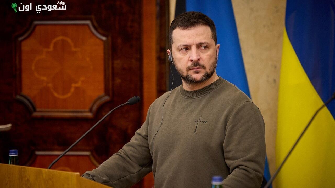 الرئيس الأوكراني فولوديمير زيلينسكي