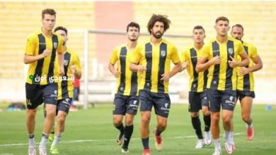 تدريبات فريق المقاولون العرب