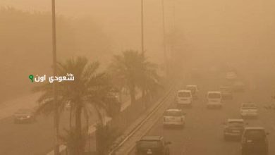 أتربة مثارة على الليث والقنفذة وبحرة حتى الثامنة مساء