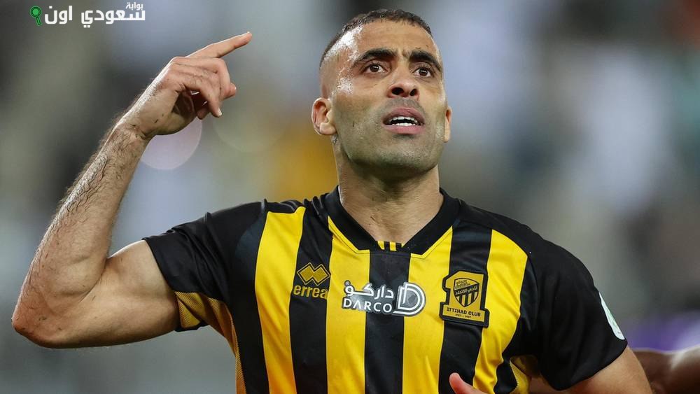 المهاجم المغربي عبد الرزاق حمد الله
