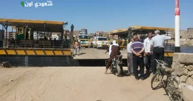 محافظ سوهاج يقوم بجولة تفقدية لعبارة جزيرة الشورانية ويشدد على مراجعة التشغيل