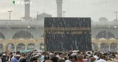 تحذير أمطار رعدية متوسطة مصحوبة برياح على مكة المكرمة