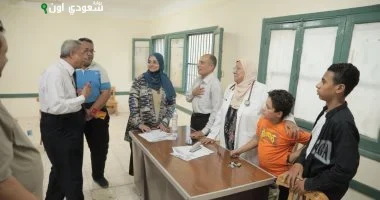وكيل تعليم الوادي الجديد يتابع اختبارات القبول للالتحاق بالمدرسة الرياضية الجديدة