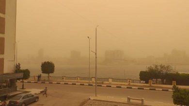 الطقس السيئ في مصر