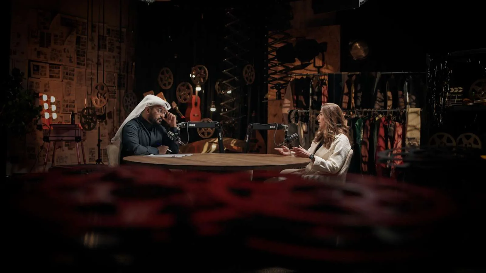 "بودكاست فاصلة"