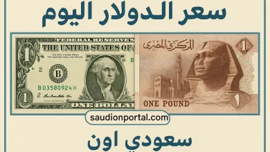 سعر الدولار اليوم
