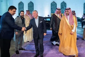 الملك عبدالله الثاني يغادر جدة