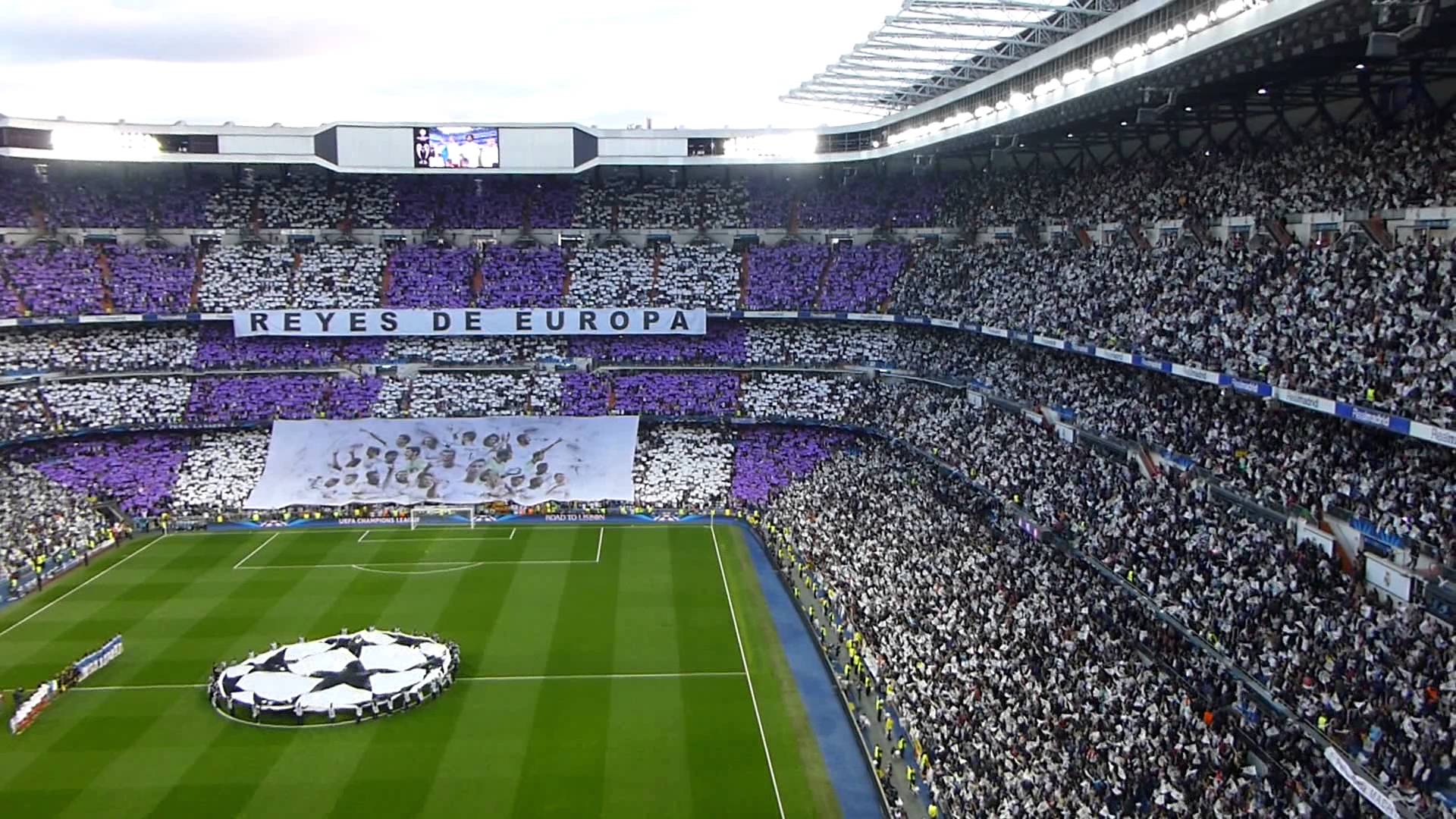 ريال مدريد في طريقه إلى البرنابيو