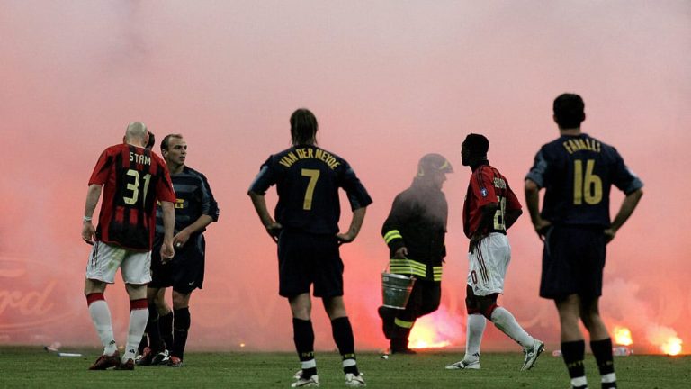 ماتش ديربي ميلان وإنتر