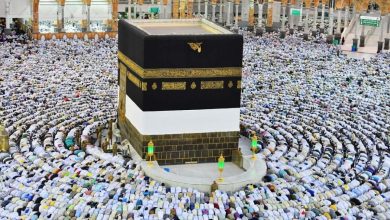 اجواء روحانيه وسكينه في بيت الله الحرام