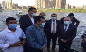 وزير الري يتابع إزالة التعديات على نهر النيل