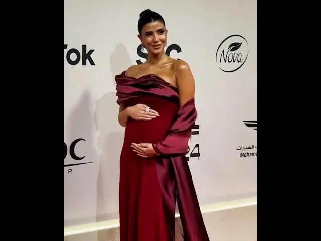 ريم سامي ترزق بأول طفل