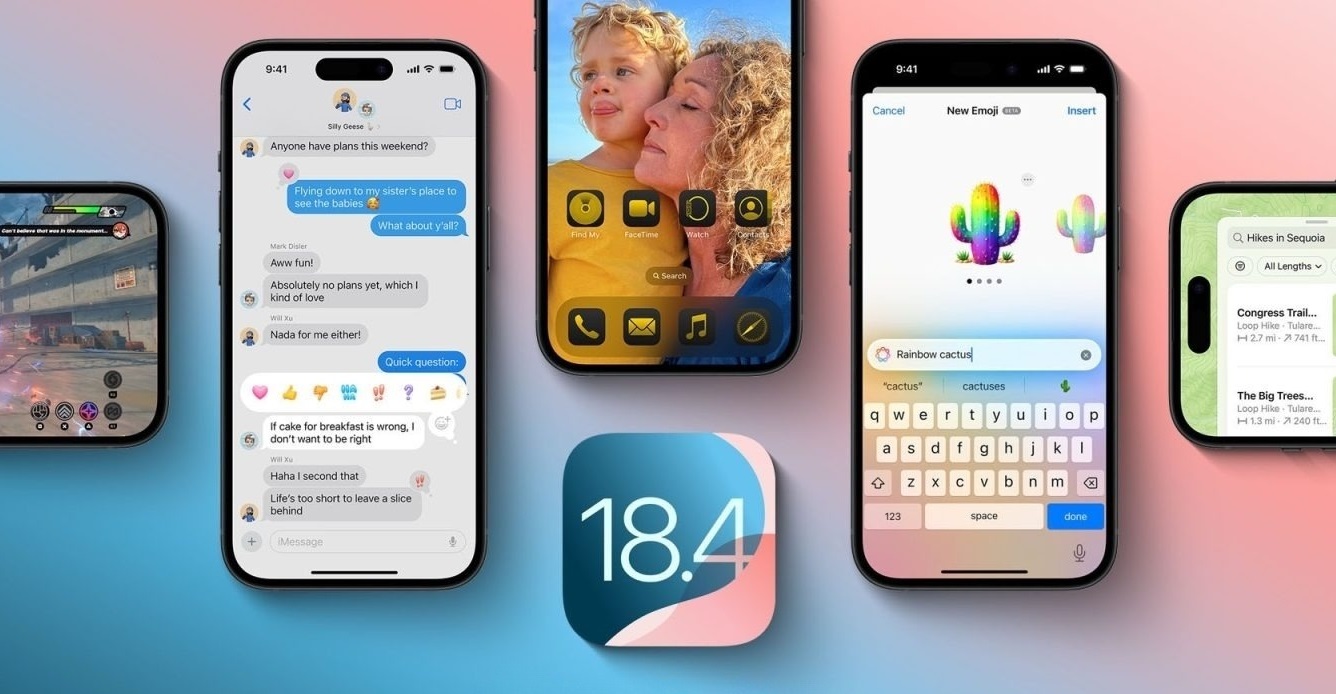 التحديث الأخير لهواتف أيفون 18.4 ios 