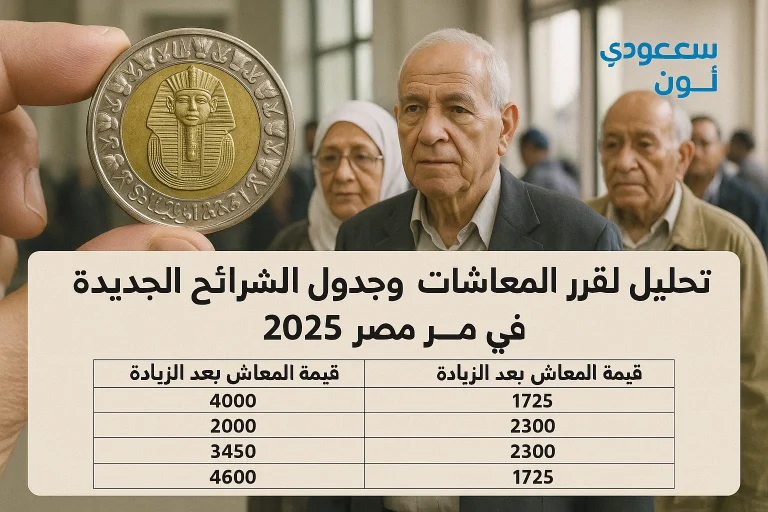 زيادة حقيقية ولا مجرد مسكن؟ تحليل لقرار رفع المعاشات وجدول الشرائح الجديدة في مصر 2025