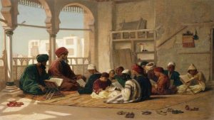 جلسة تربية الأطفال في العصر
