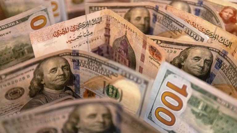 سعر صرف الدولار الأمريكي أمام الجنيه المصري