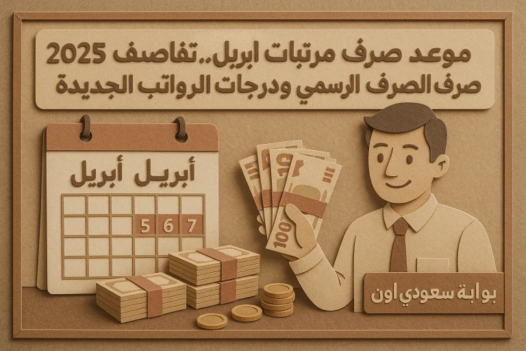 موعد صرف مرتبات ابريل 2025